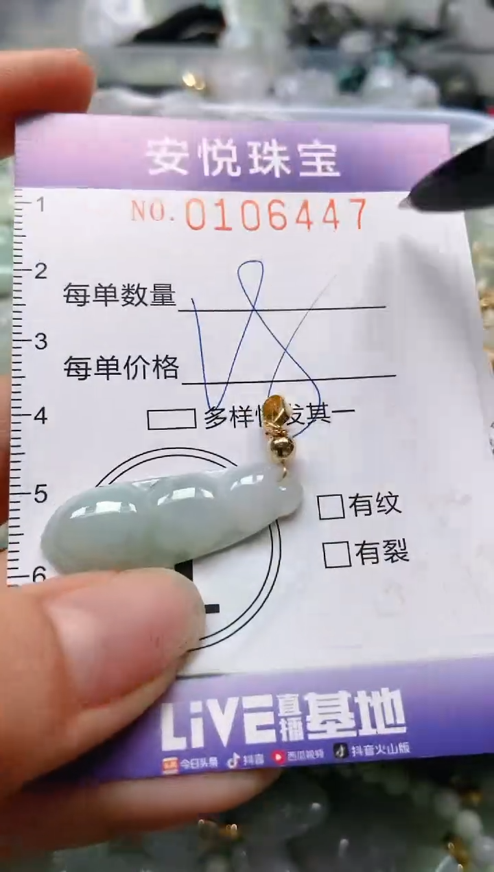 【闪购商品】翡翠颈饰未镶嵌闪购0106447