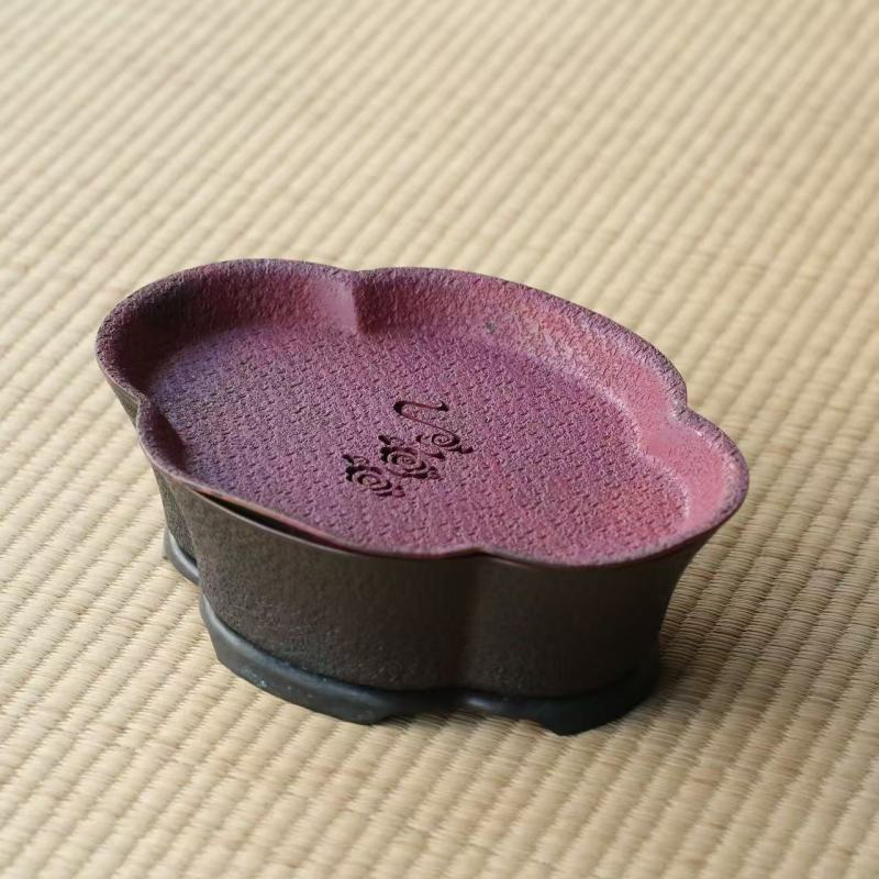 纳兰 四灵承露壶承（火烧色+黑底）（DLYQ030）