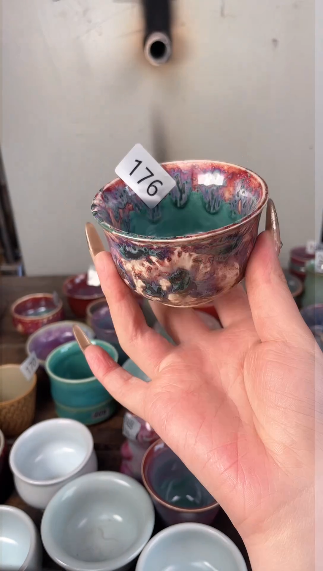 【闪购商品】摆件钧瓷手工茶器窑变