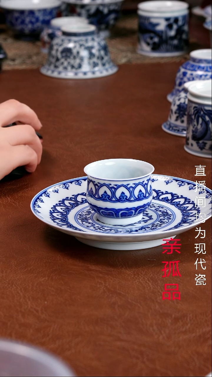 景德镇高端茶器庞*傅墨奈纯手工手绘高端茶器