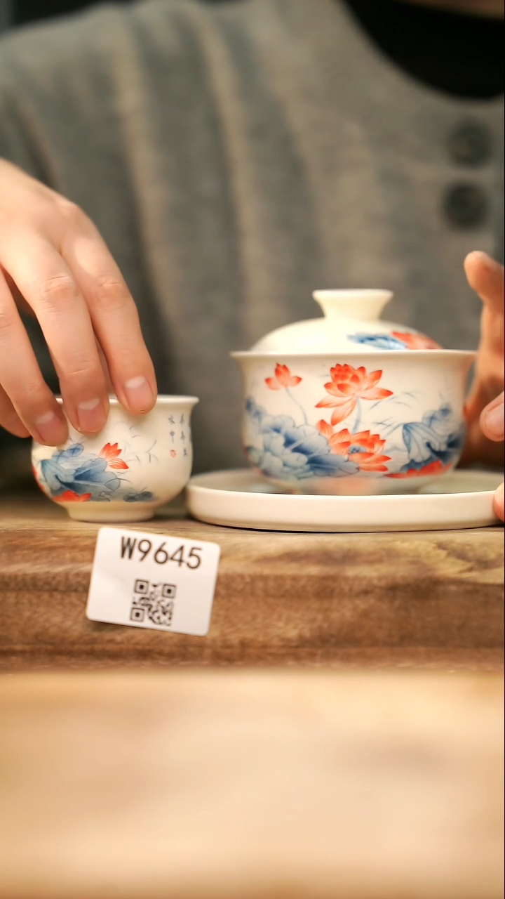 【经典福利】/ 盖碗@@W9645