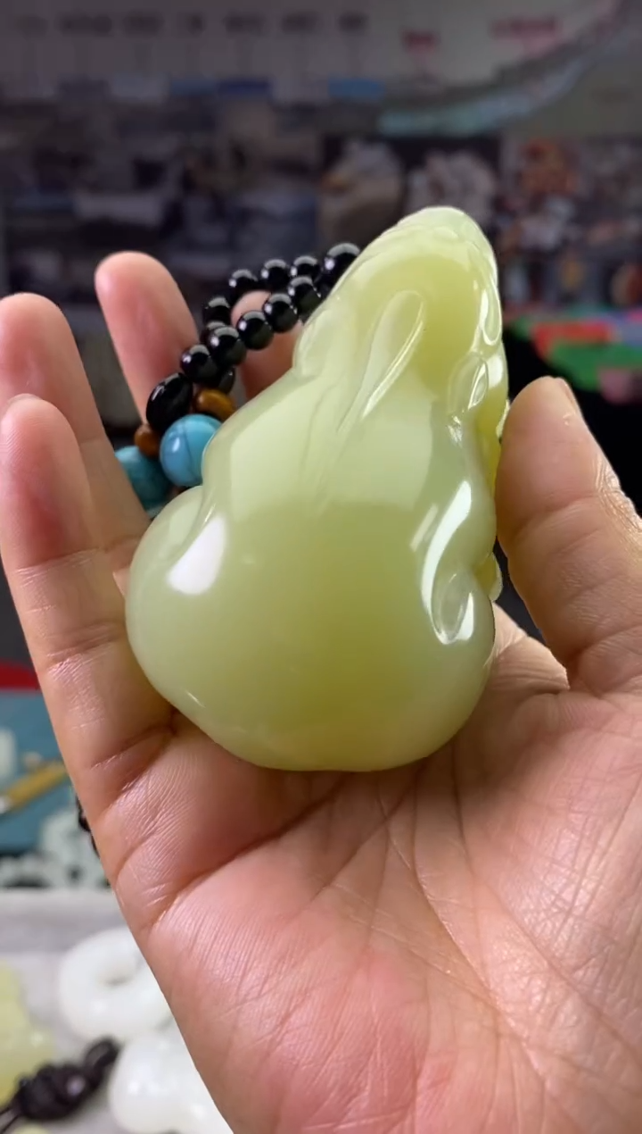 天然玉石未镶嵌颈饰