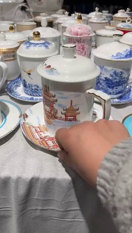 瓷茶漏杯1个隆达骨瓷