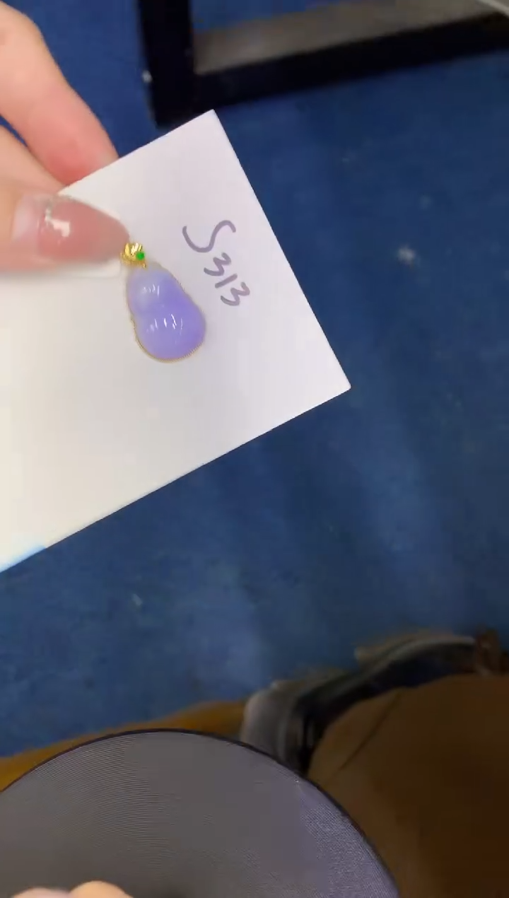 【闪购商品】翡翠颈饰18K金镶嵌0000000000000