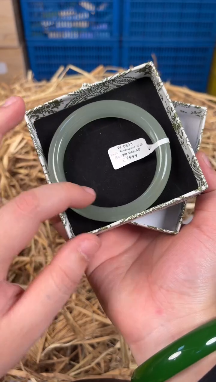 未镶嵌手镯石英质玉W0833