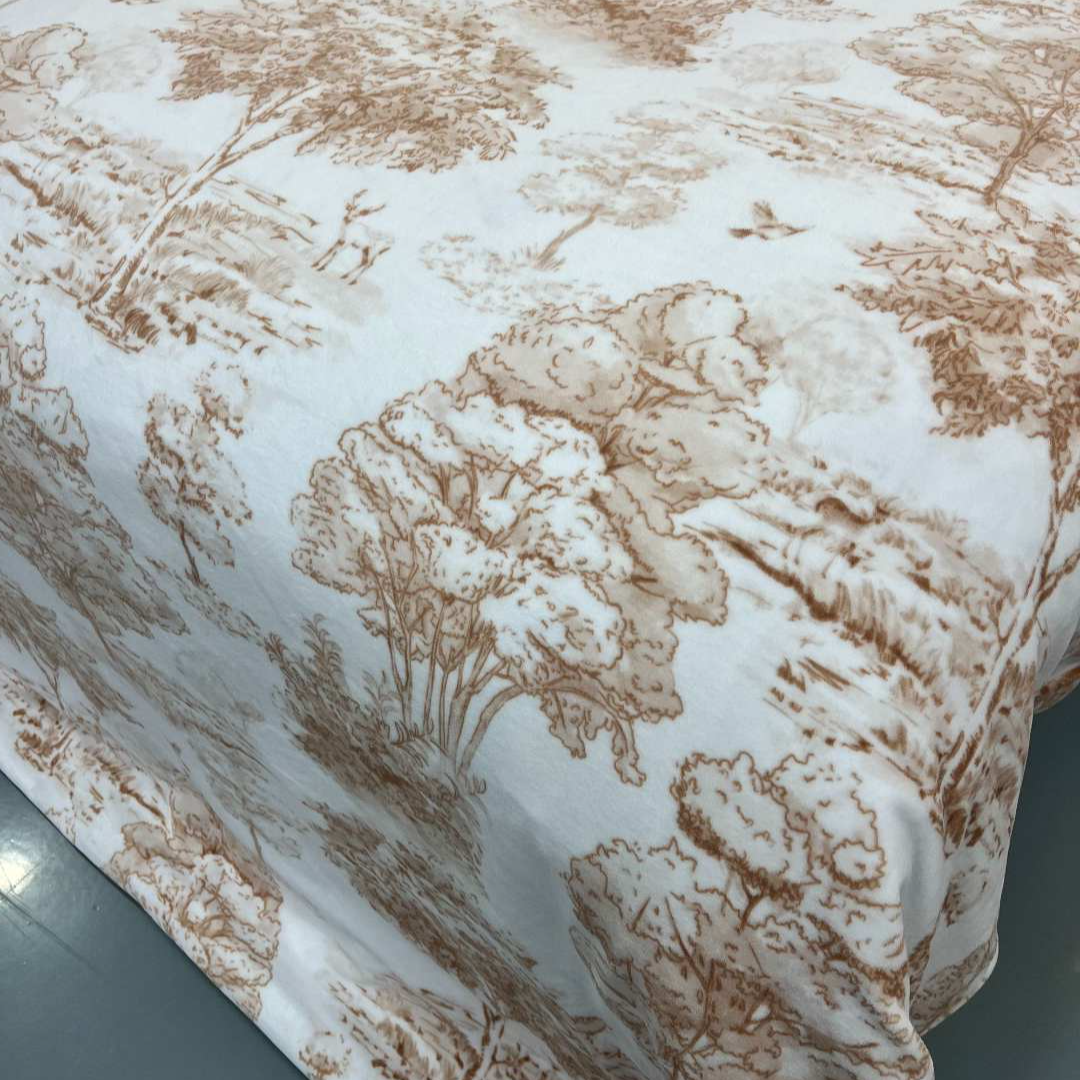 【D粉丝专享】新款宝宝绒被套冬季保暖被罩-青淞咖