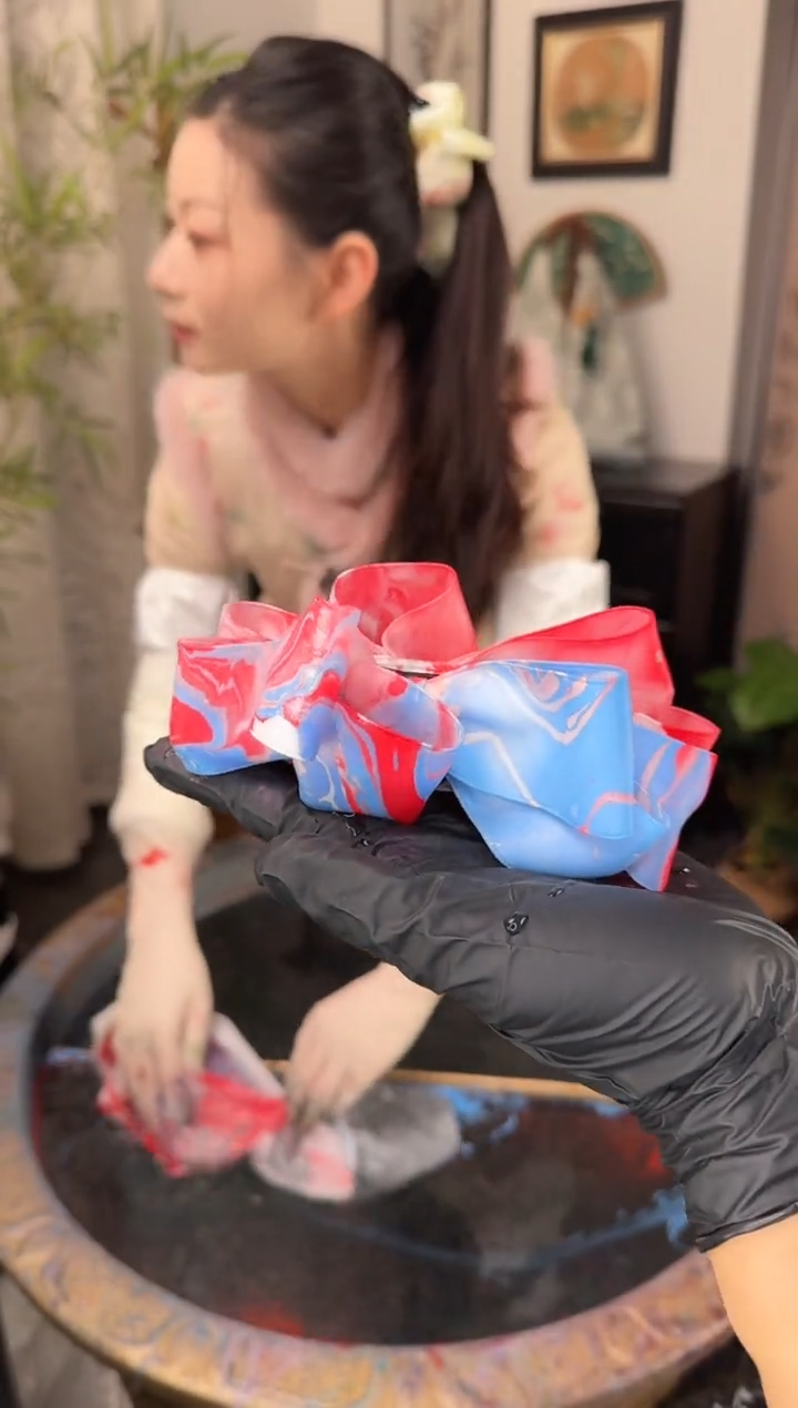 15 红蓝色 香蕉夹 