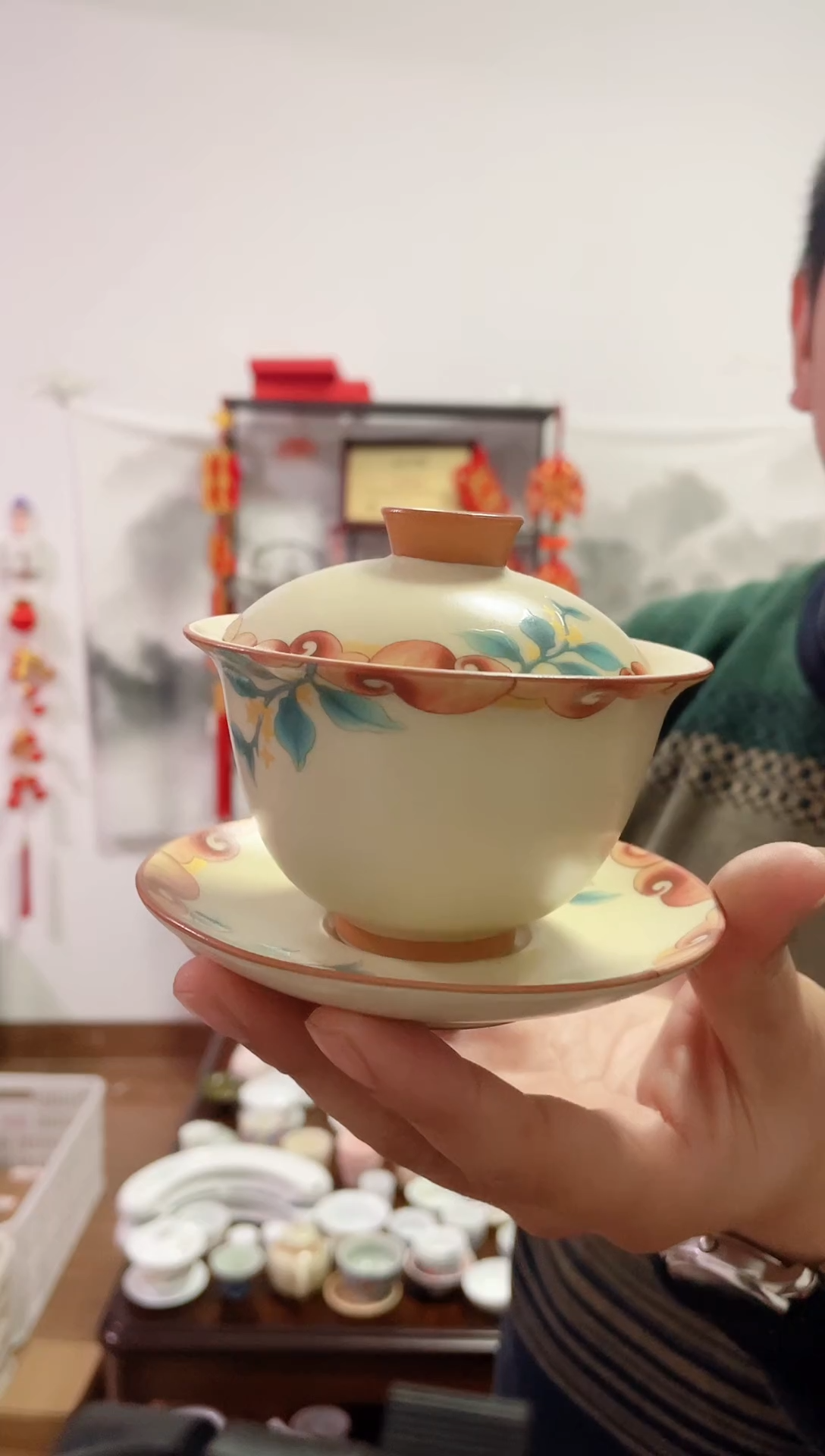 【闪购商品】【瓷心匠物】直播间福利专款黄汝桂枝盖碗