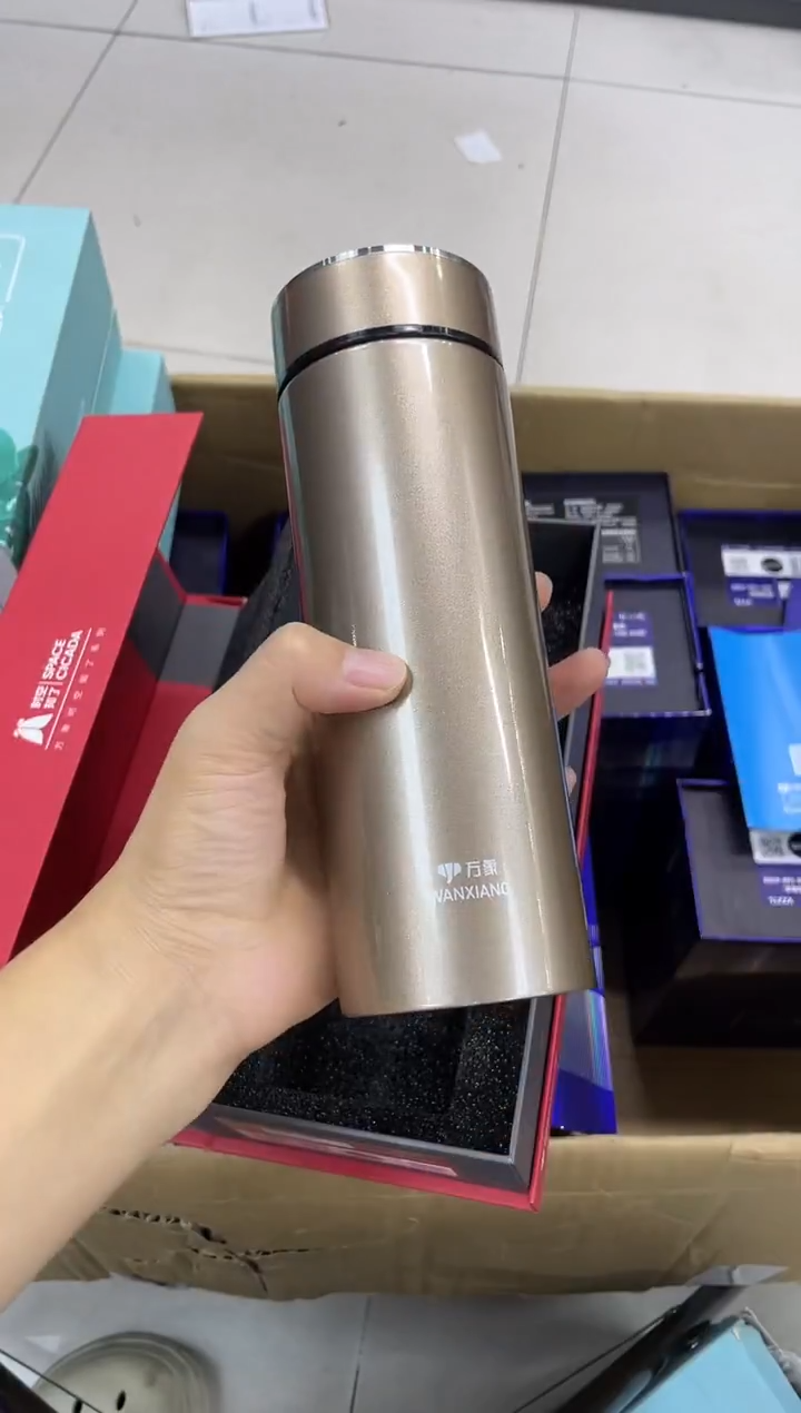 高硼硅玻璃无手柄款象家保温杯h199-550ml金