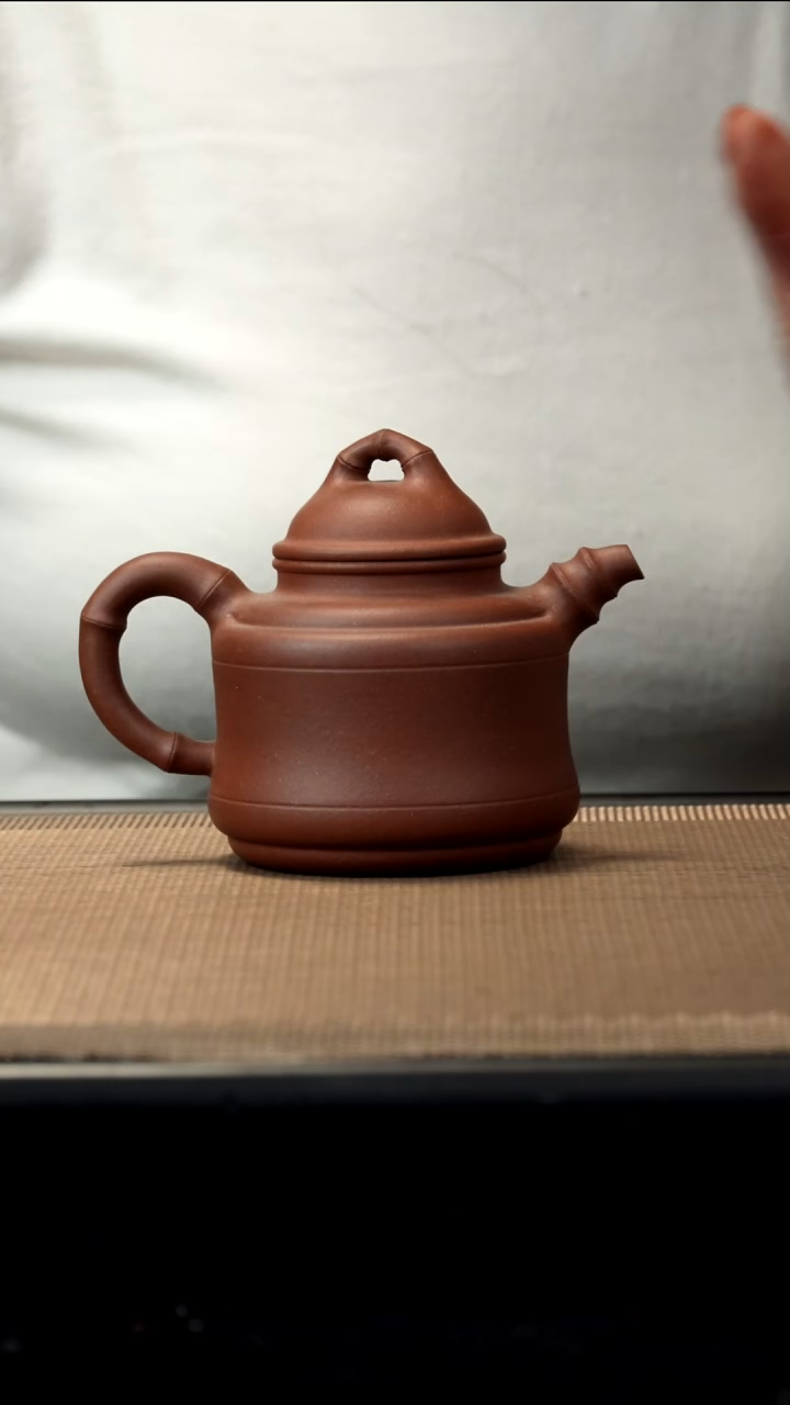 紫砂茶盏中槽清竹鼎180CC