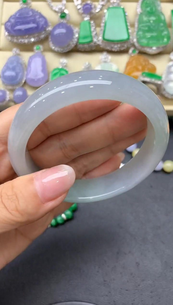 【闪购商品】翡翠手镯未镶嵌393-中国好珍宝