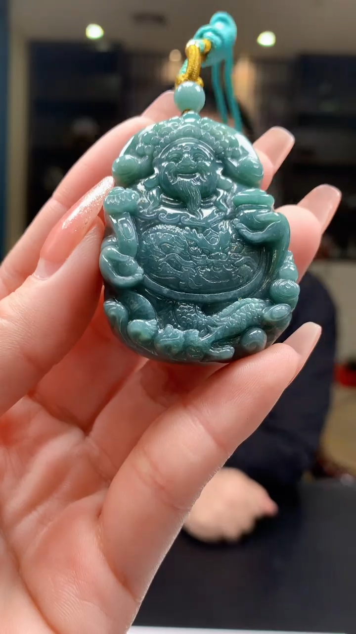 【闪购商品】翡翠颈饰未镶嵌1074-jj挂件5