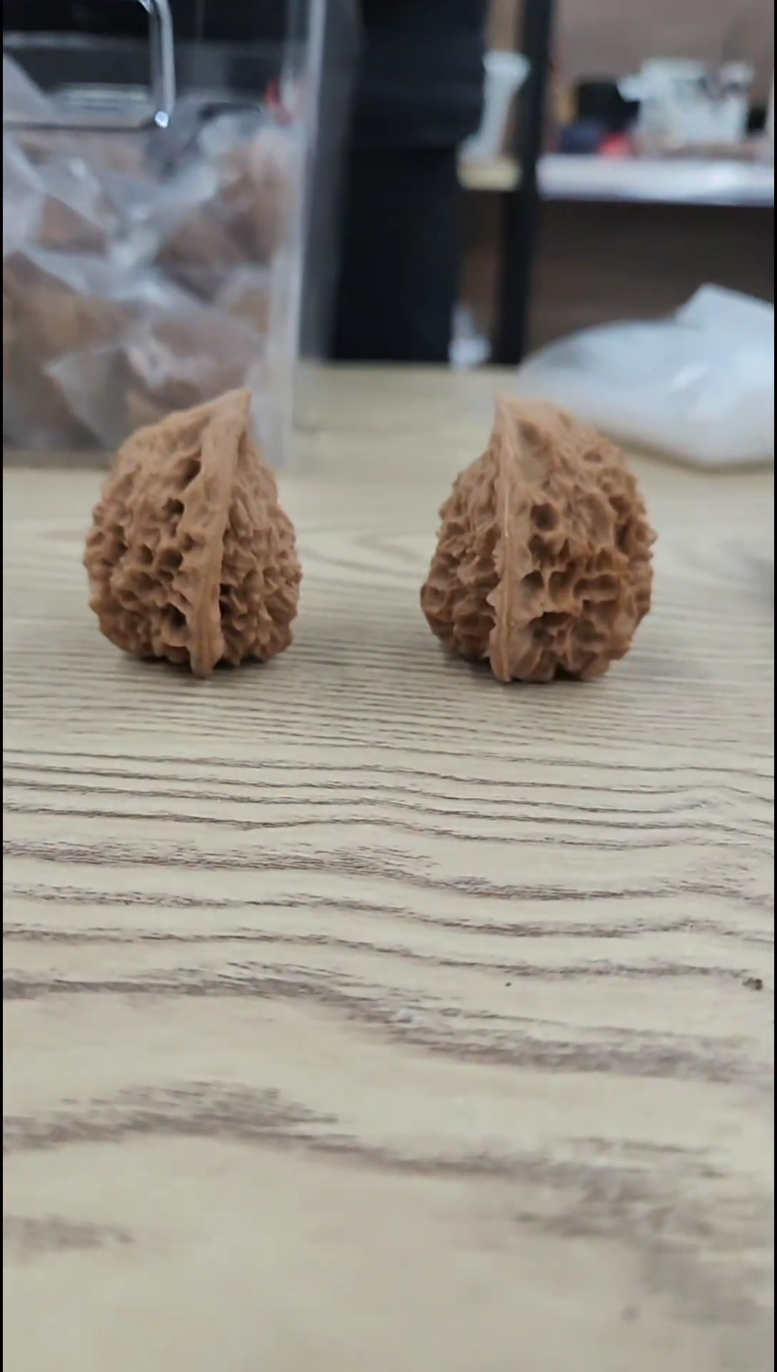 把件核桃聚宝盆异形金钩蛇头无修