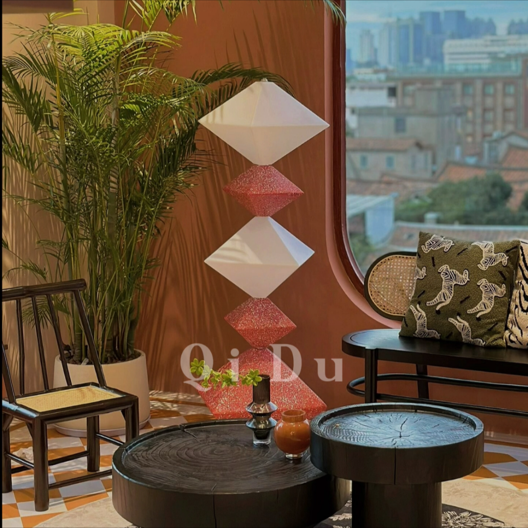 现代简约意式客厅落地灯设计感高端沙发旁黑色大气极简氛围灯具