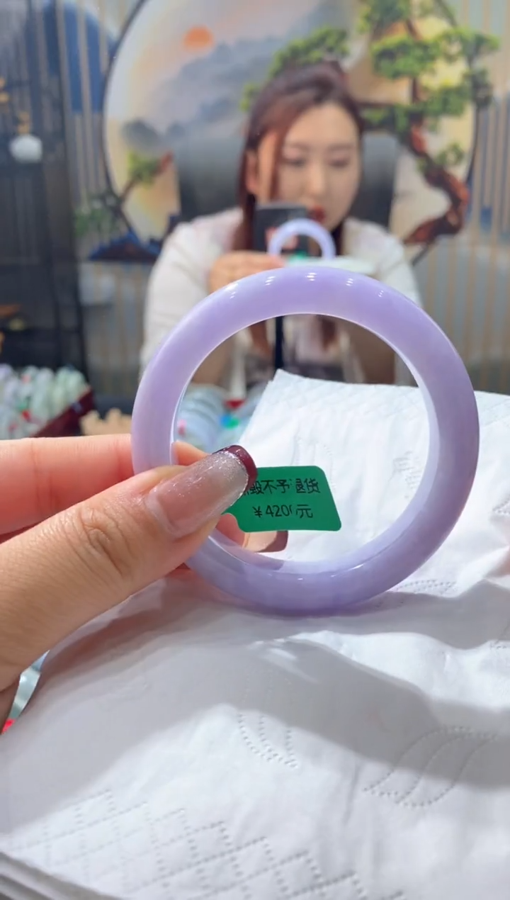 【闪购商品】翡翠手镯未镶嵌00008777