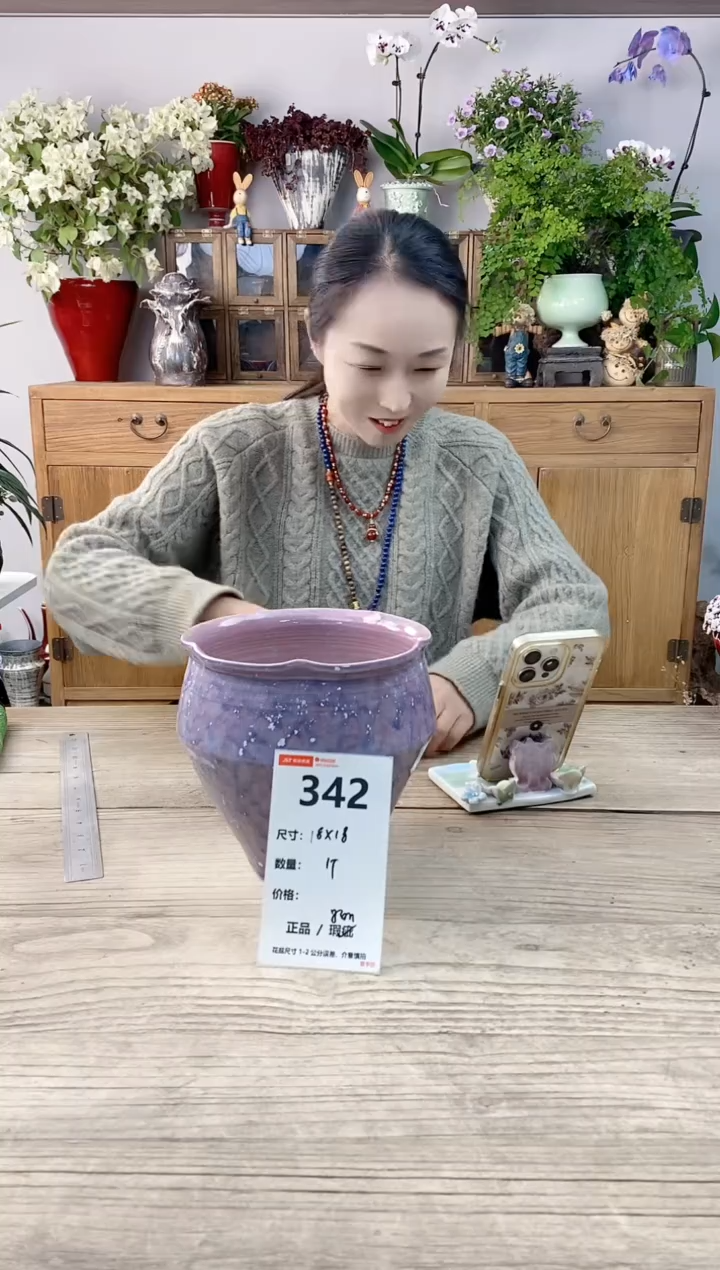 小玩子花盆直播编号342