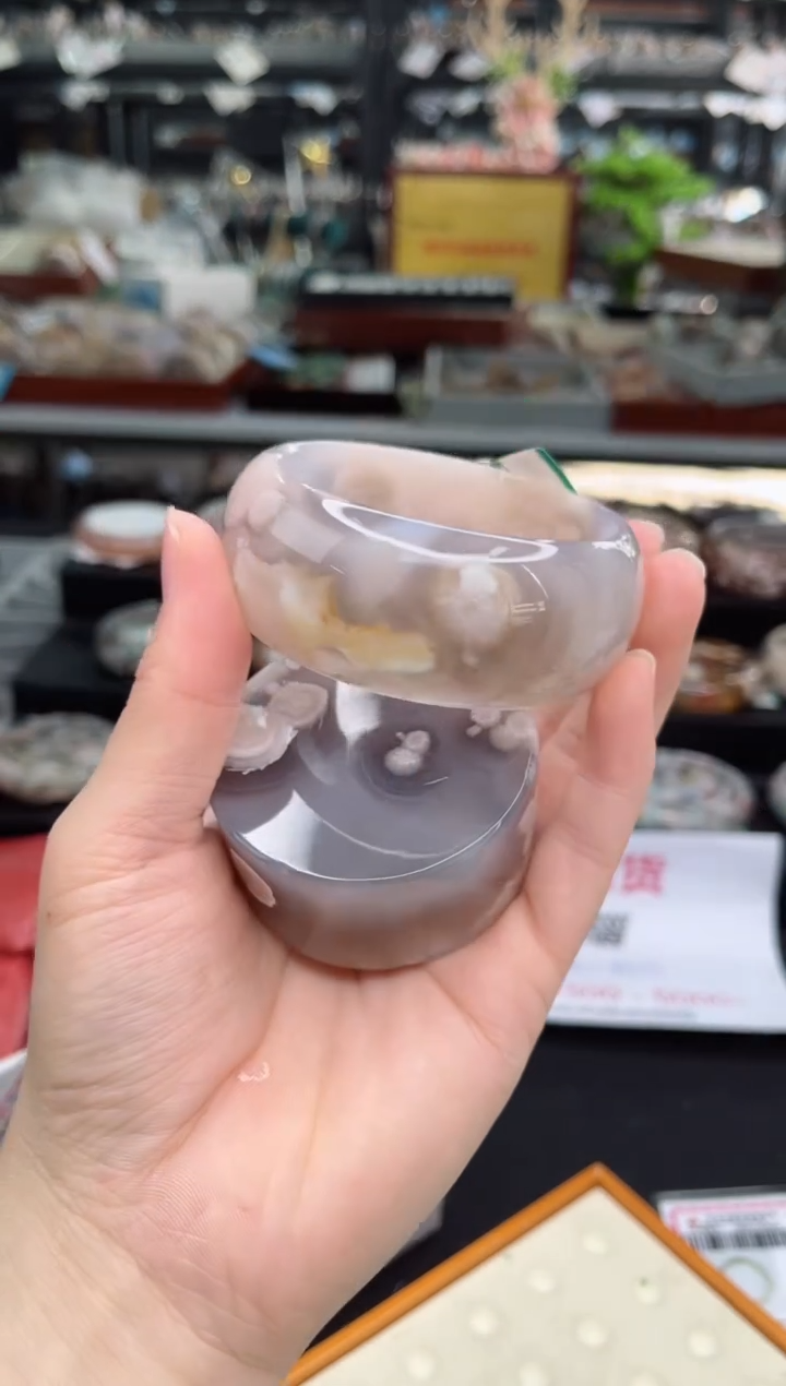 【闪购商品】石英质玉手镯未镶嵌60圈口（赠品镯心）3600262