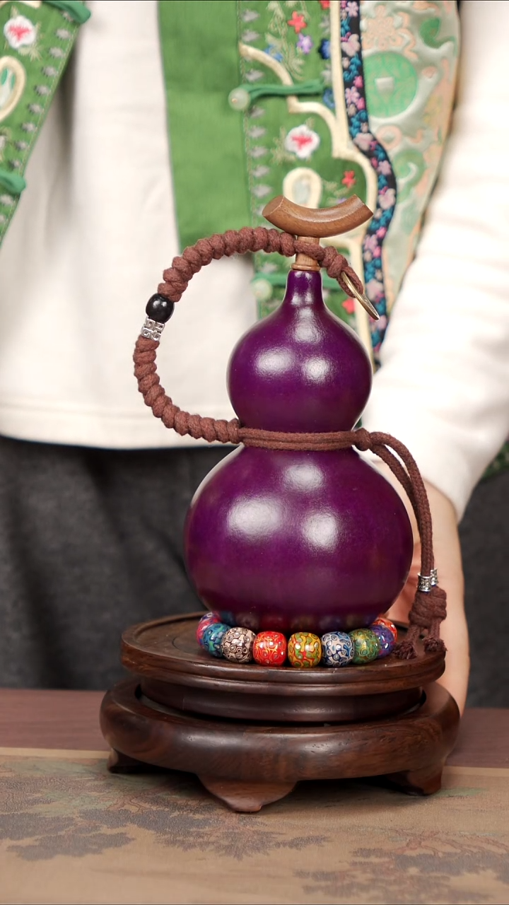 【闪购商品】15易林大漆酒葫芦----78