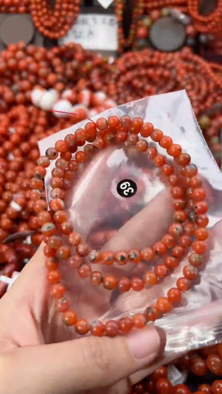 【闪购商品】南红玛瑙手串未镶嵌6