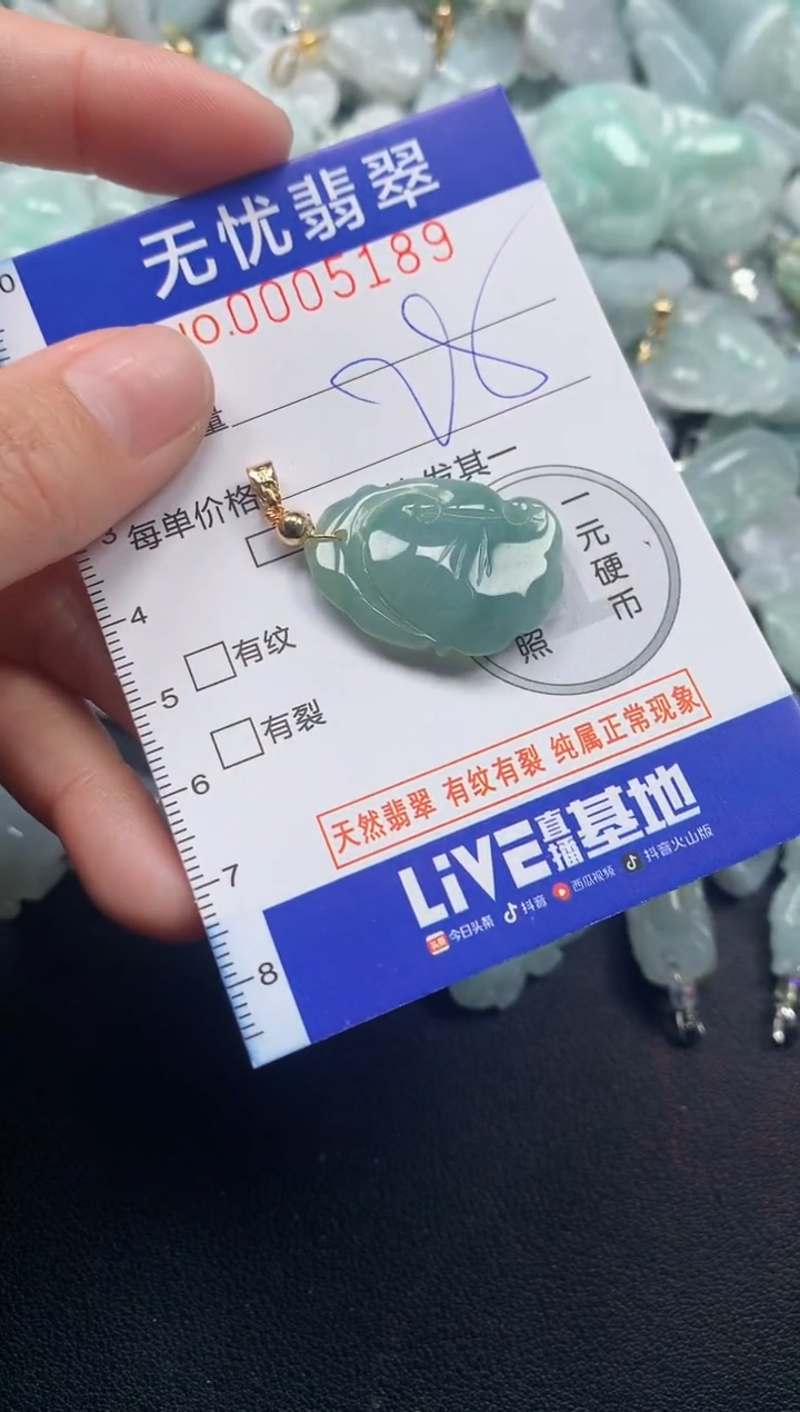 颈饰未镶嵌翡翠5189