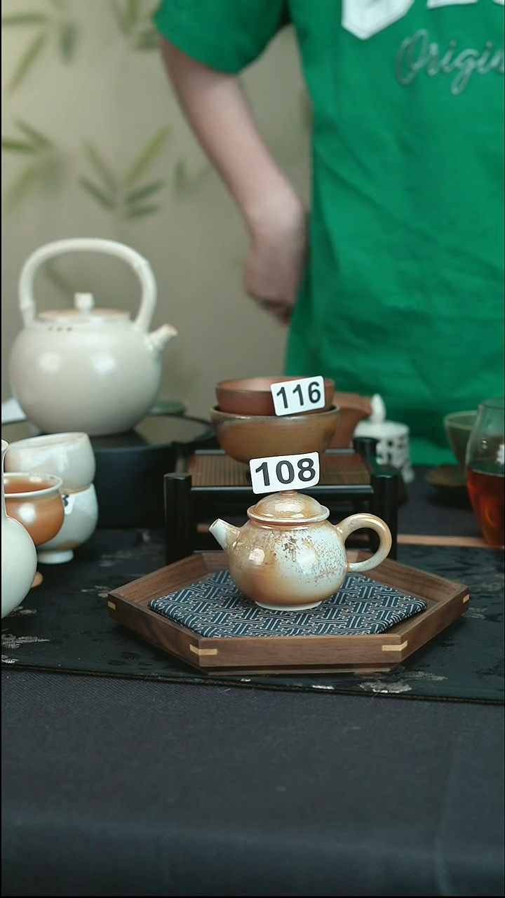 黑**默专属福利柴烧  孤品  一壶两杯 