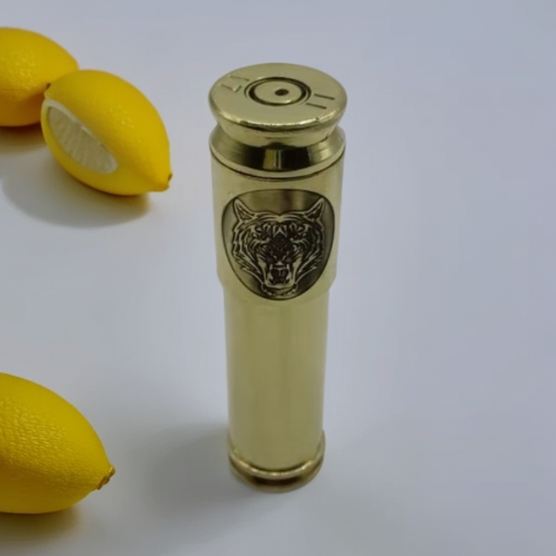 手工复古黄铜战壕防风打火机个性创意点火便携纯手工