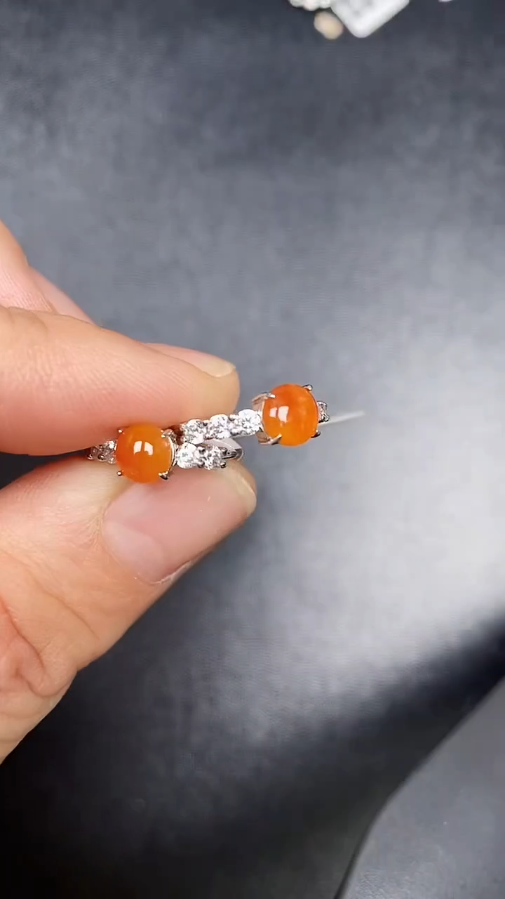 银S925镶嵌戒指翡翠3150