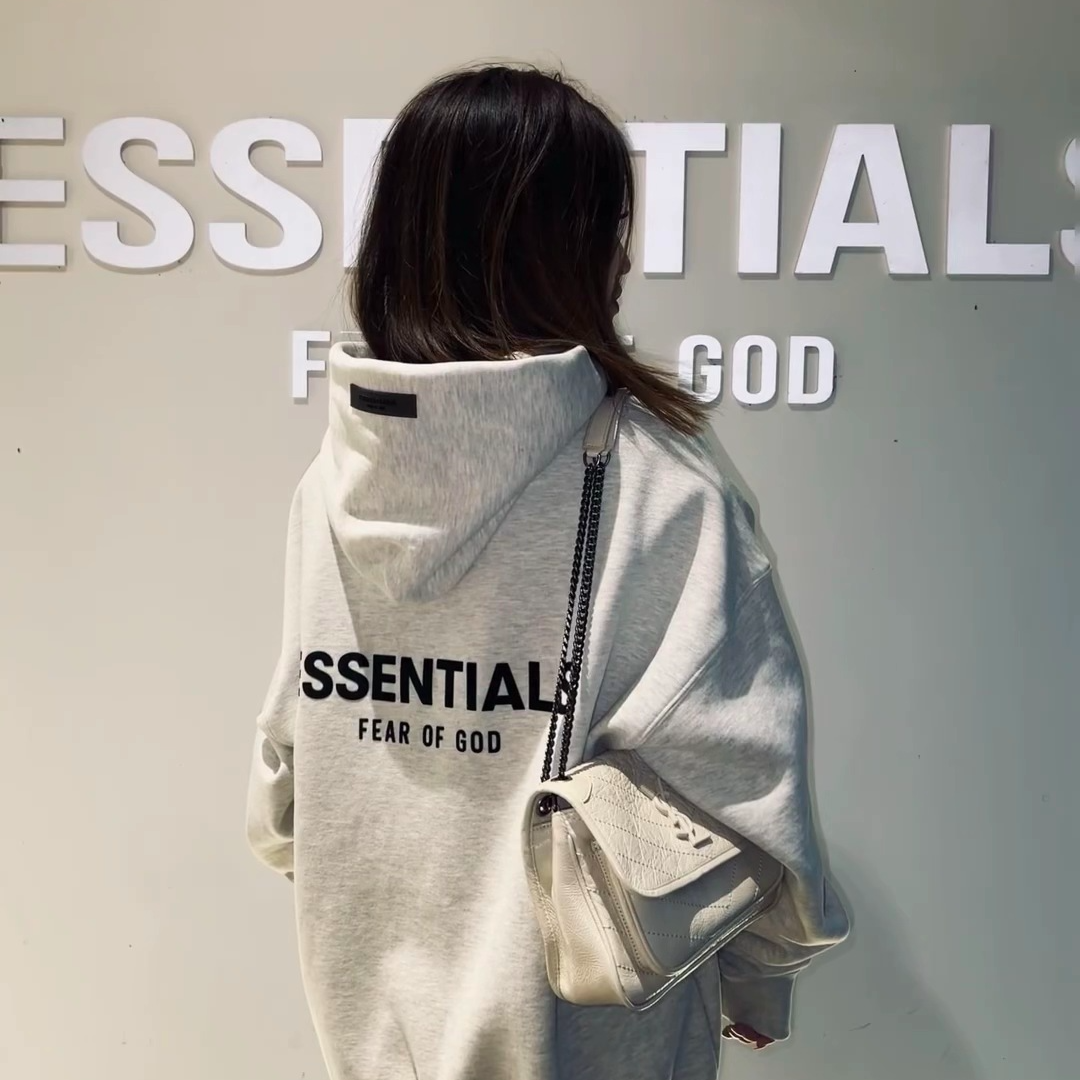 【SS22/第8季】Stretch Limo 徽标Logo植绒印花连帽套头卫衣