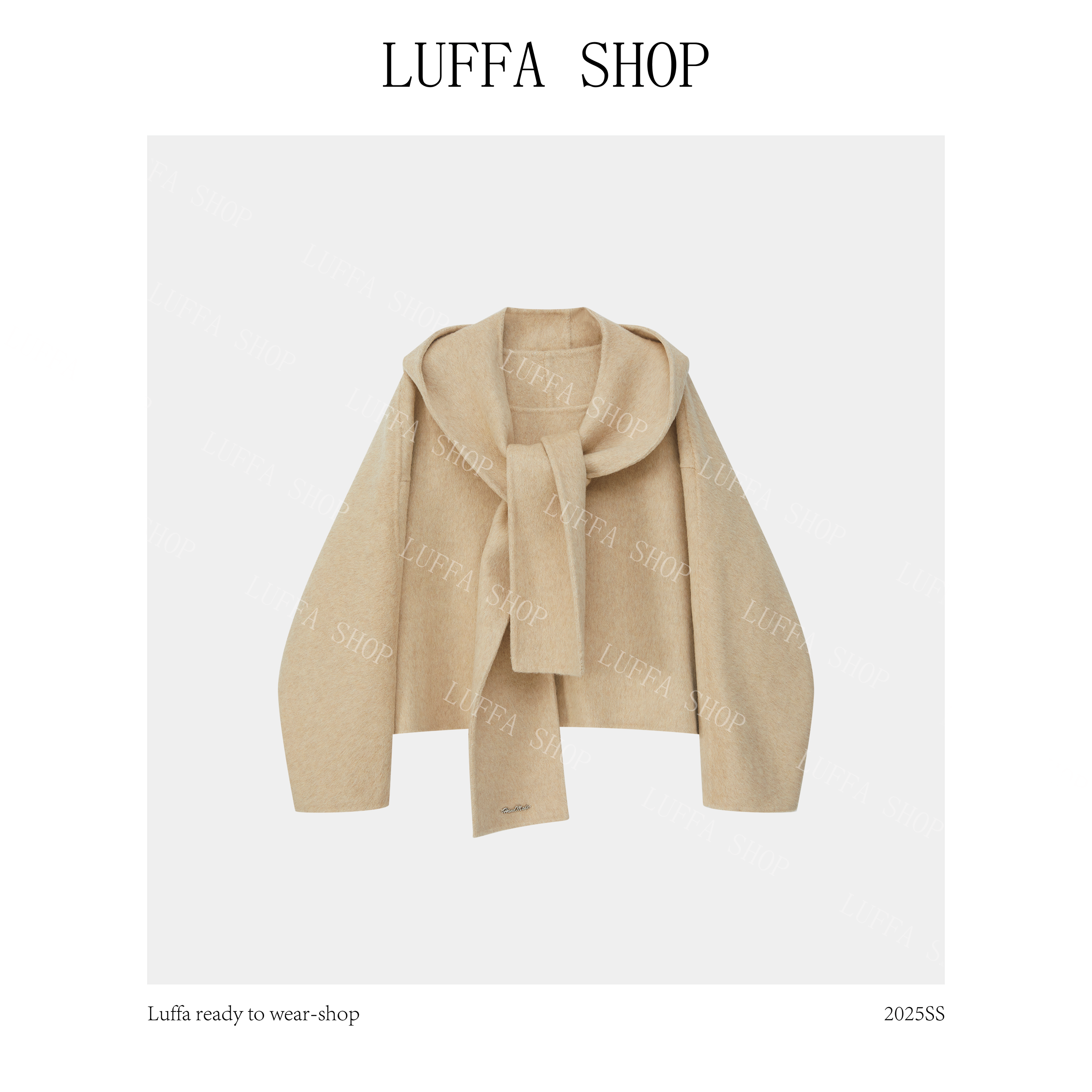 【Luffa shop】“韩货oni”韩系少女必备羊毛大衣DY20251212