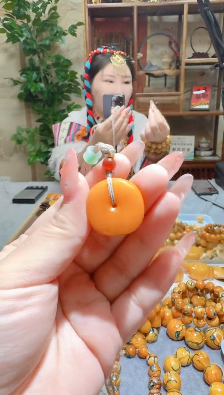 蜜蜡颈饰未镶嵌899天然蜜蜡珠宝奇石全都保真