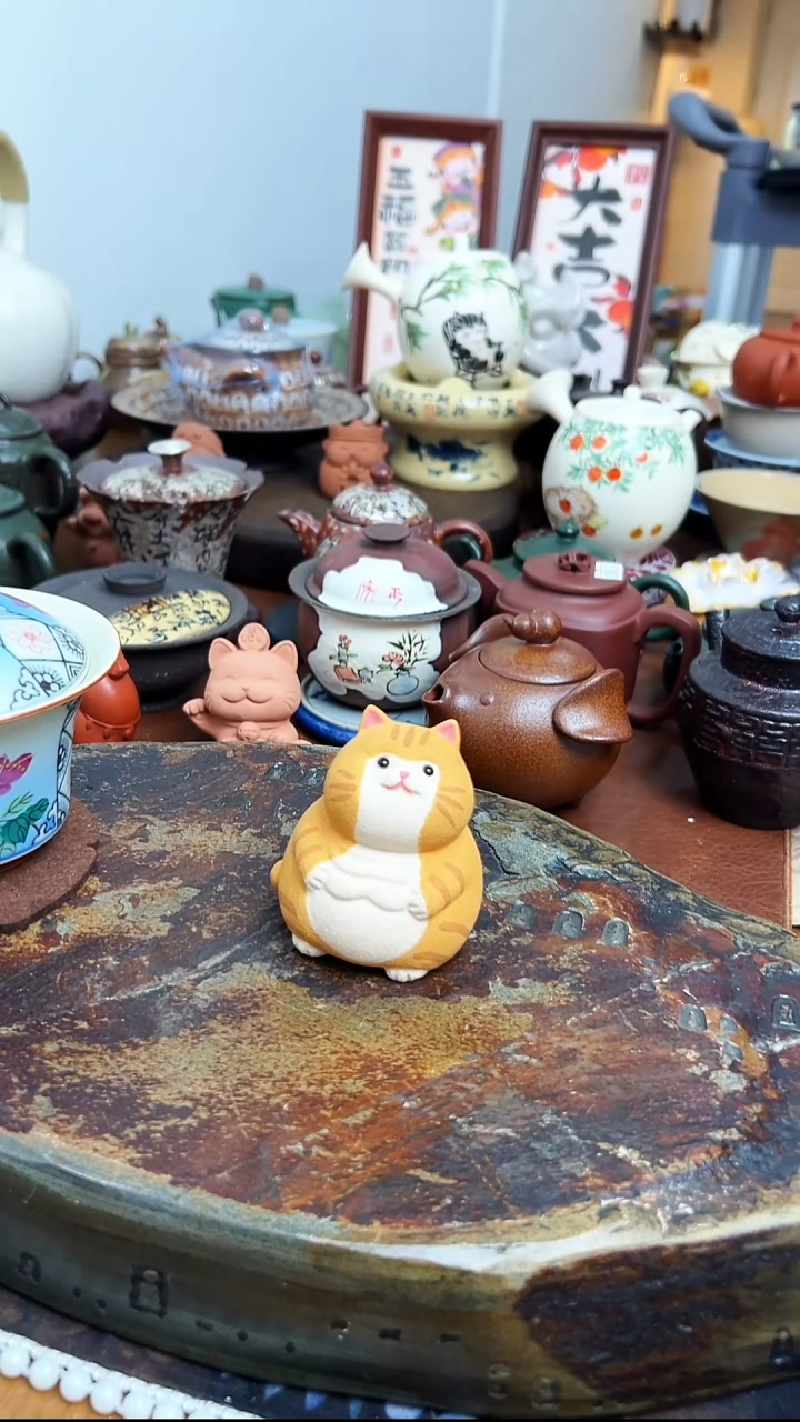 【茶瓷物语】萌猫茶宠