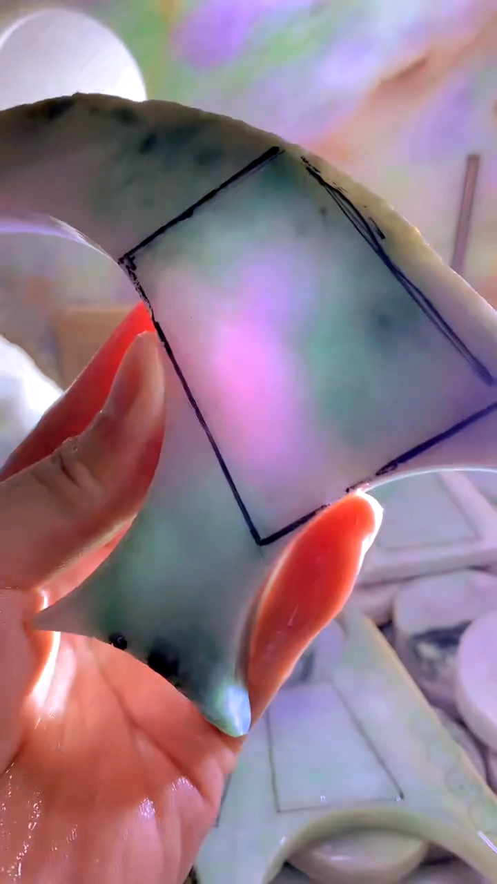 翡翠散珠翡翠散珠裸石天然缅甸翡翠A货42