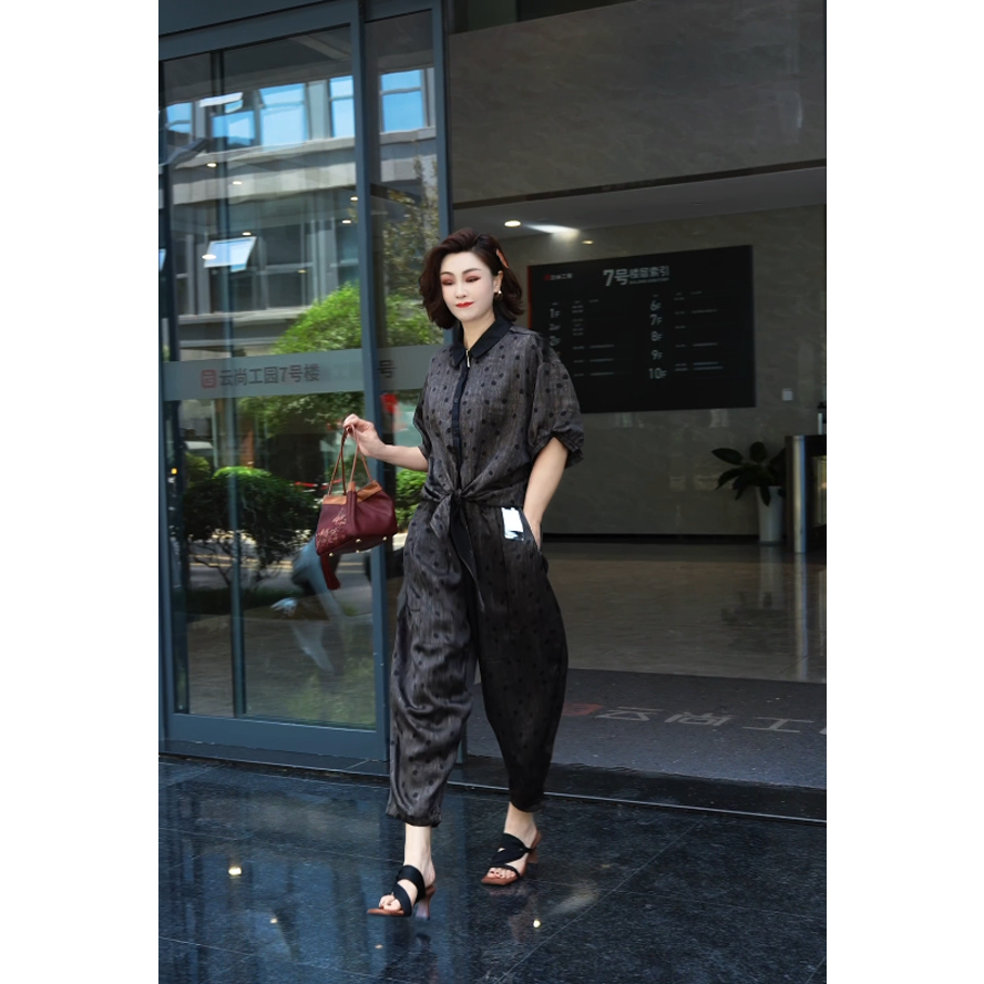 【渣渣专属上衣】设计师款精品时尚气质减龄上衣RJ0115