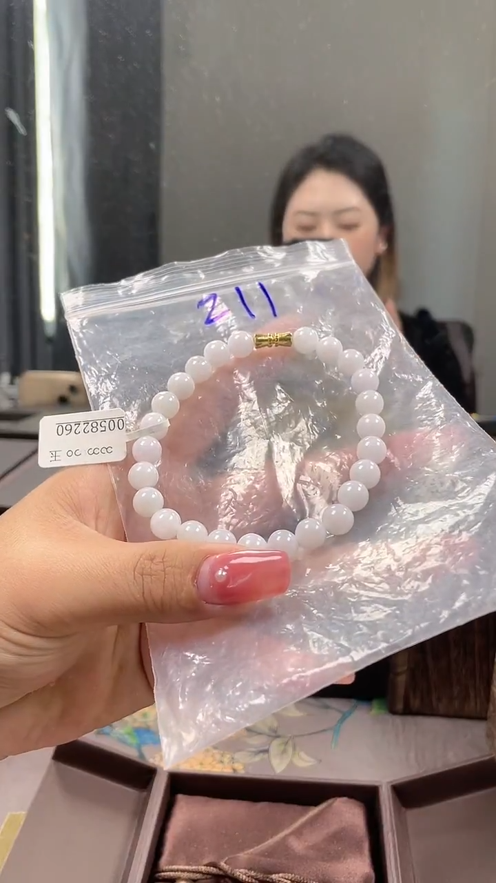 未镶嵌手链翡翠手串