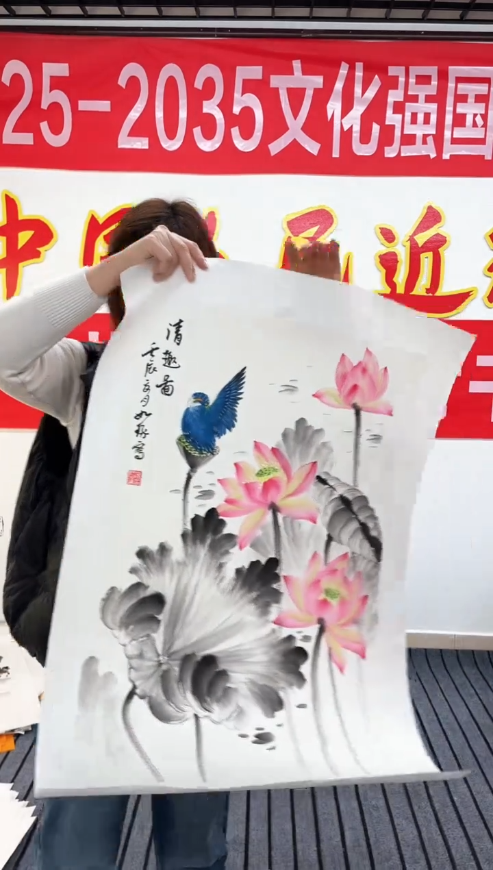 精品国画花鸟作品