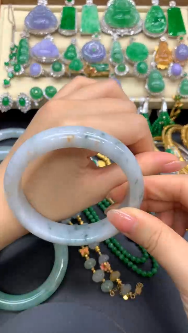 【闪购商品】翡翠手镯未镶嵌40-中国好珍宝