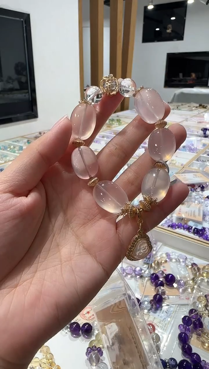 未镶嵌手链水晶手串