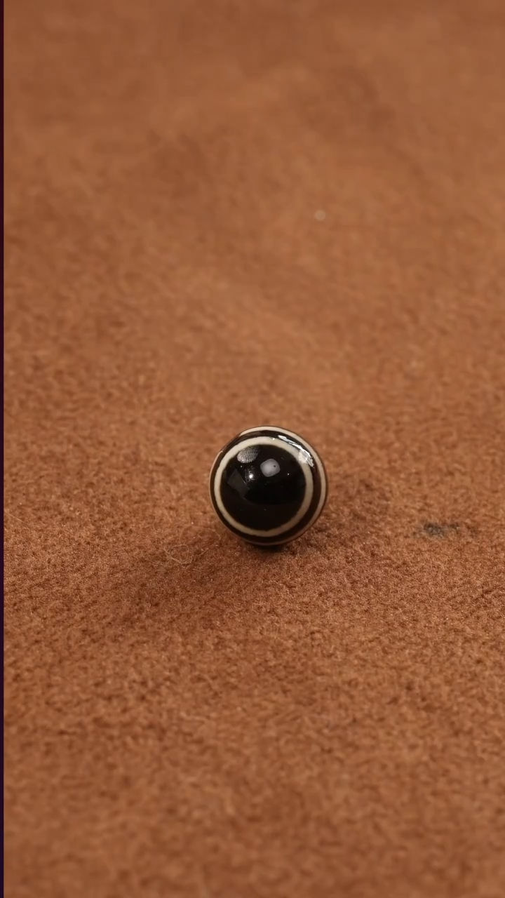 未镶嵌0玛瑙/玉髓PP009长方形嘎WHE  黑