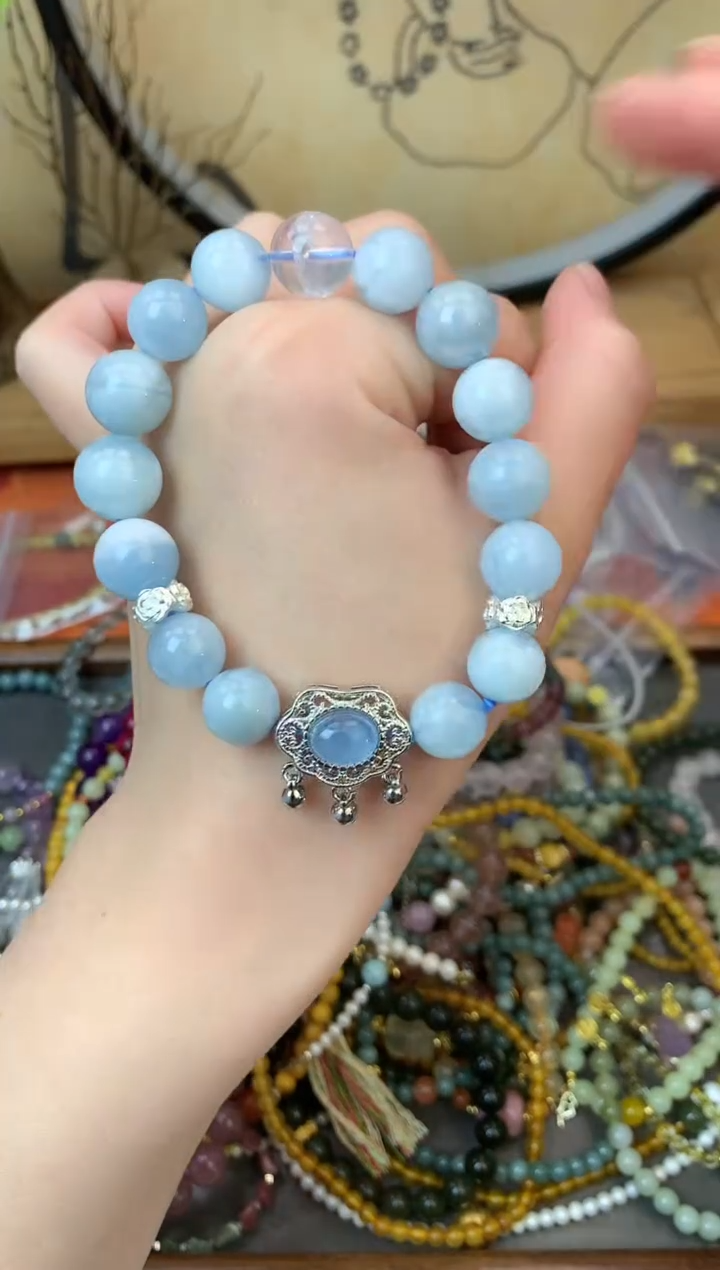 【闪购商品】海蓝宝石手链未镶嵌271