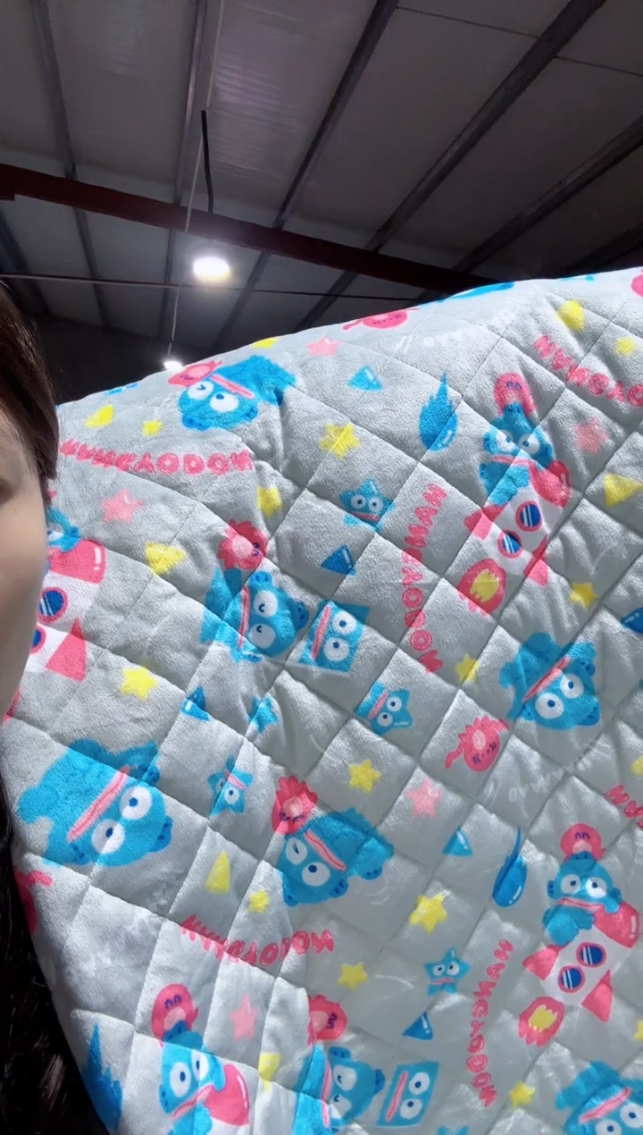 灰色丑鱼垫子200*200
