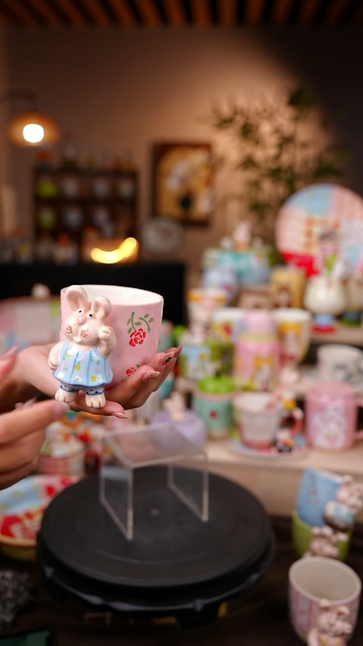 瓷初屿手绘陶瓷餐具