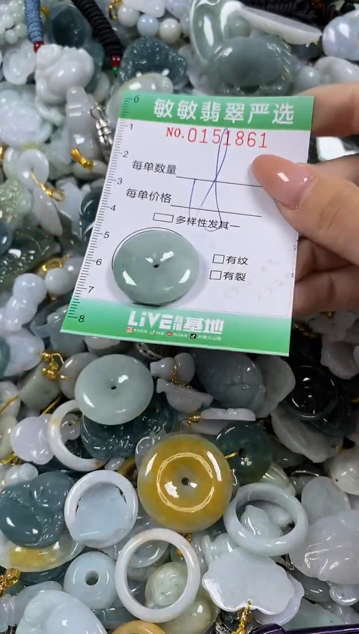 翡翠未镶嵌颈饰闪购0151861