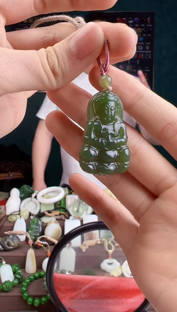 【闪购商品】和田玉颈饰未镶嵌 ZZ 拍一发一 多样性发货