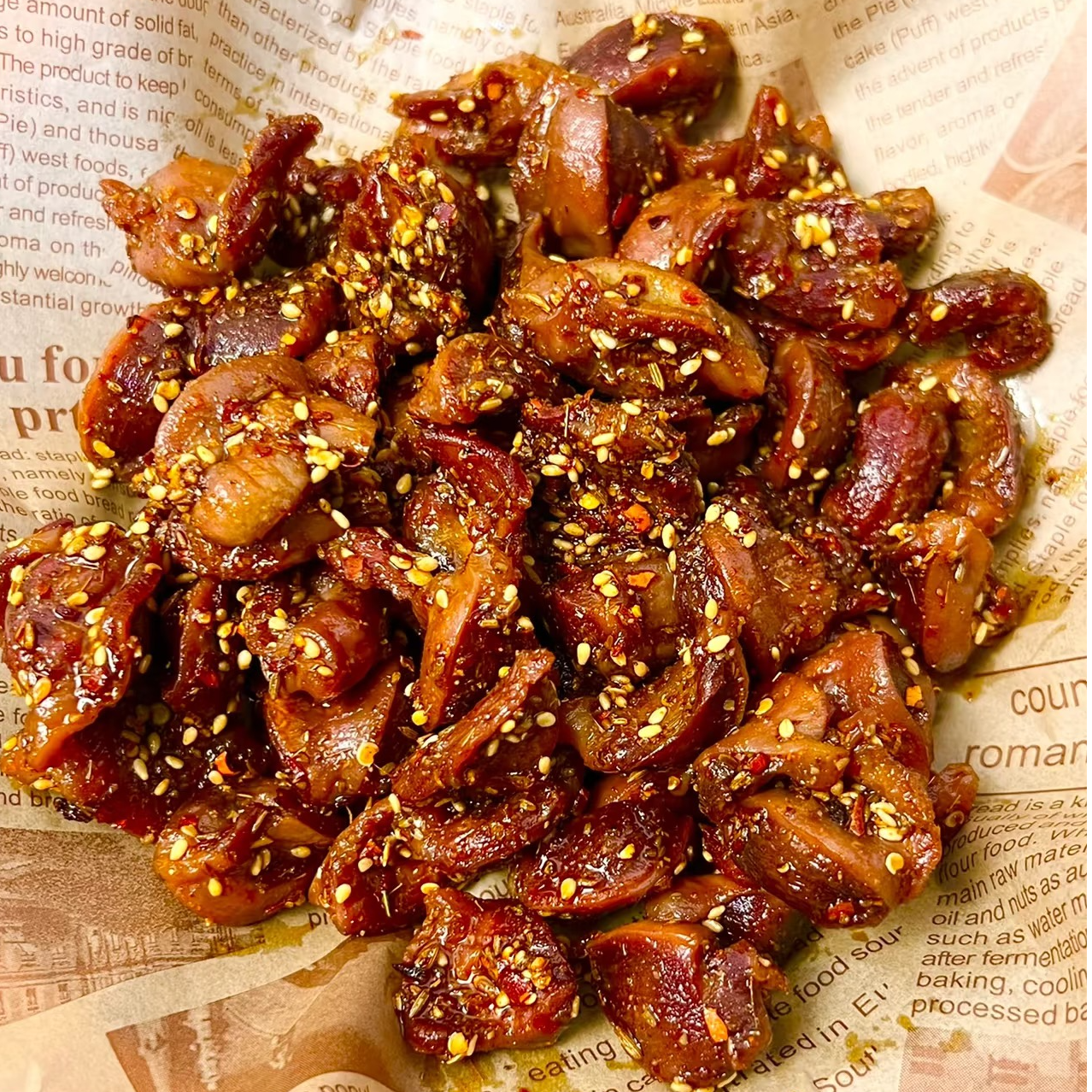 孙小慧 孜然鸡胗150g/包充饥办公上班解馋