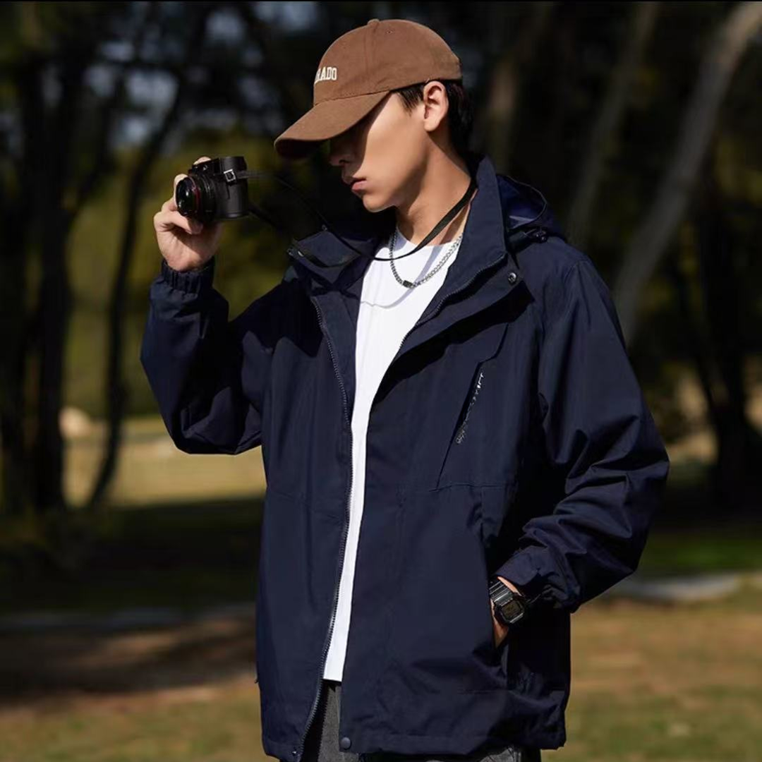 【冲锋衣外套】情侣春秋款冲锋衣外套