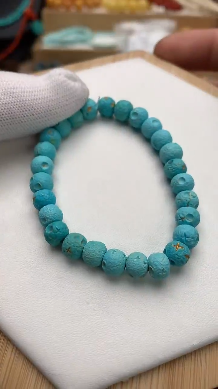 未镶嵌绿松石珠宝半成品44