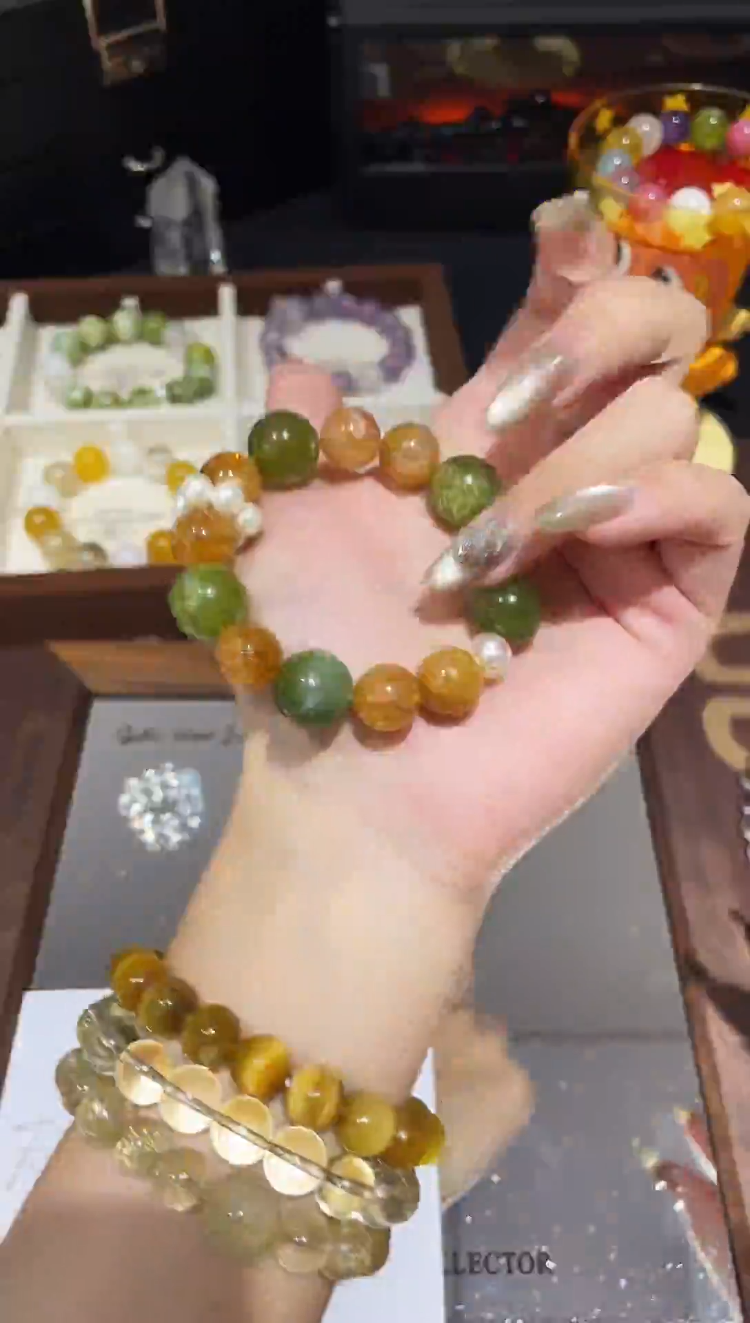 未镶嵌手链水晶1111