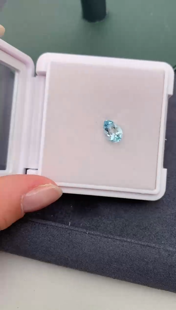 【闪购商品】海蓝宝石裸石未镶嵌1.5ct海蓝宝