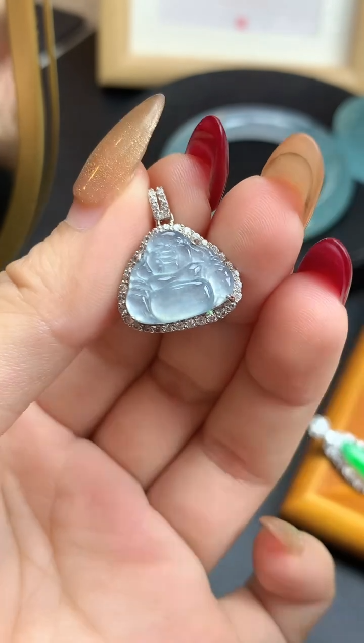 【闪购商品】翡翠颈饰未镶嵌翡翠佛公