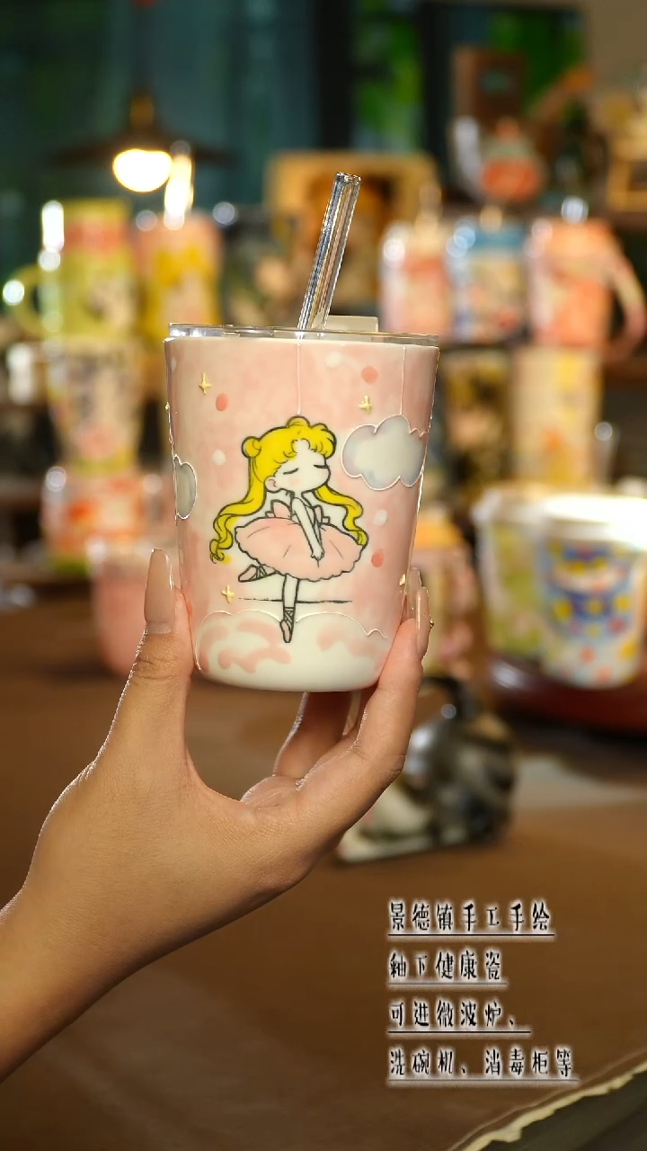 景德镇陶瓷手工手绘&A148